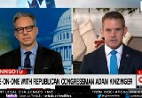 Adam Kinzinger does not think Kevin McCarthy will last as Speaker of the House.