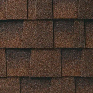 GAF Timberline HDZ RS plus shingle swatch, meets Green Building Code standards for LA county.