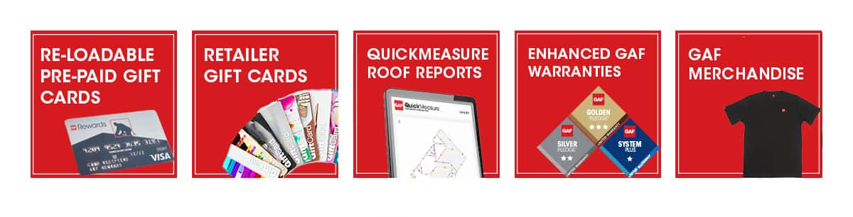 How roofing contractors can redeem their GAF Rewards points