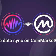 Live data sync on CoinMarketCap